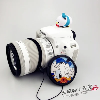 3D мультфильм Микки Маус мультфильм 46 мм 58 67 мм 82 43 62 37 40,5 86 крышка объектива Крышка для Canon Nikon sony Leica Fuji DSLR все камеры