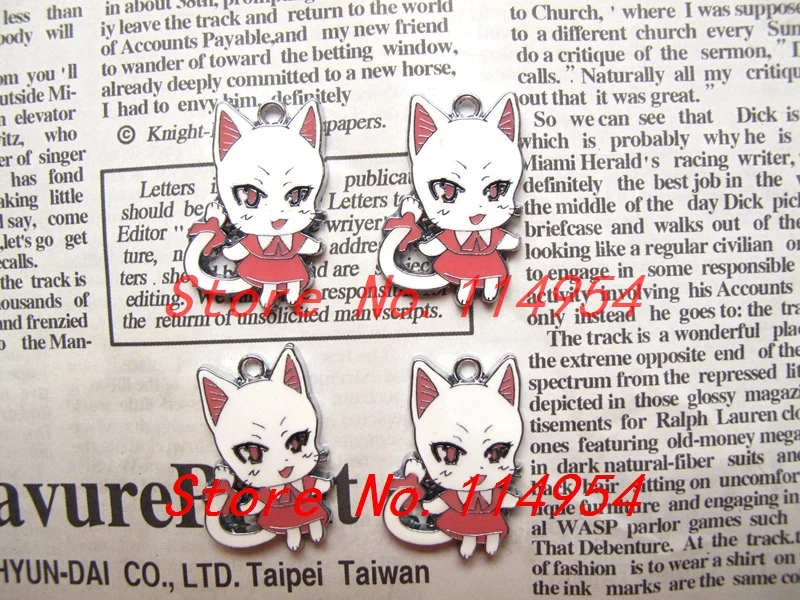 cheap New 30 pcs Cartoon Japanese anime Fairy Tail Charms DIY Pendant Jewelry Making P13