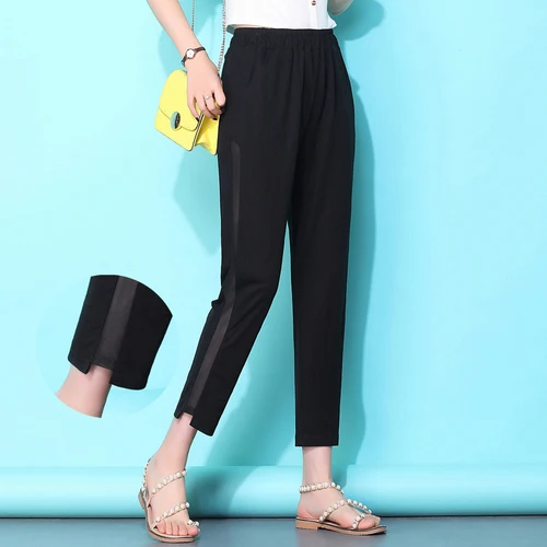 Casual Harem Pants Loose Women's Trousers Retro Pantalones Mujer Cintura Alta Pantalon Femme Women's Breeches Capris Sweatpants Casual Harem Pants Loose Women's Trousers Retro Pantalones Mujer Cintura Alta Pantalon Femme Women's Breeches Capris Sweatpants