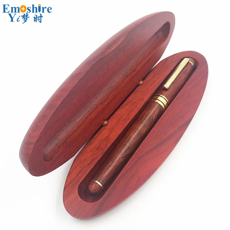 Emoshire Rosewood mahogany signature pen wooden creative gift set business gift pen pen ball pen wholesale (12)
