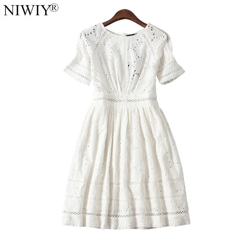 Online Buy Wholesale white embroidered dress from China