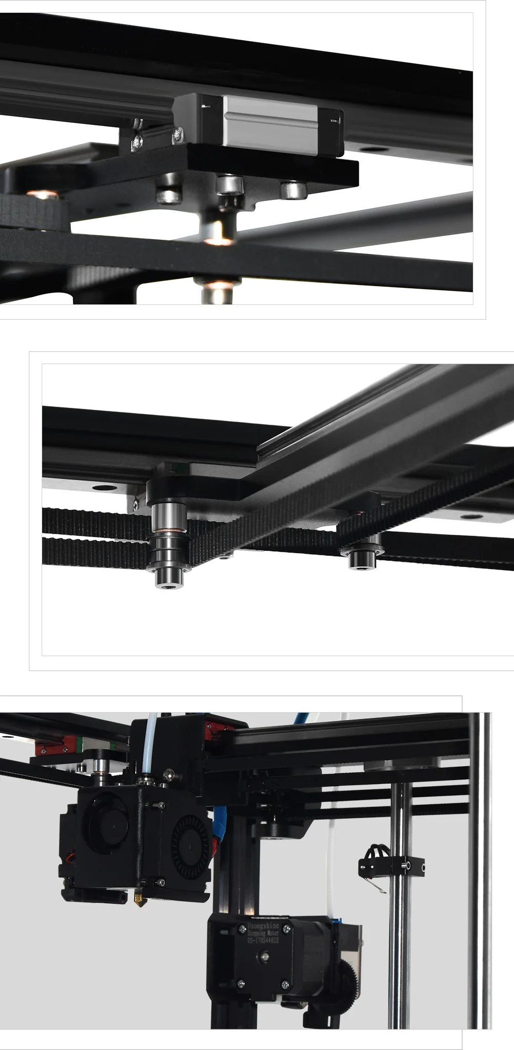 Impresora 3D сапфир S CoreXY 3d принтер Titan экструдер с линейной рейкой алюминиевая рамка автоматическое выравнивание сенсорный экран