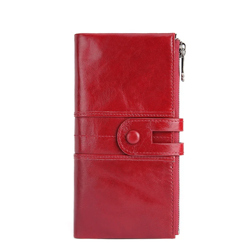 

New Fashion Coin Purse Wallet Genuine Leather Wallets For women Long Design Top Quality Card Holder women's Clutch Bags