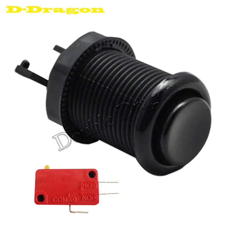 US $241.99 500pcs New Arcade Push Button Durable Multicade MAME Jamma Game Long Switch Multcolor Concave happ switching buttons