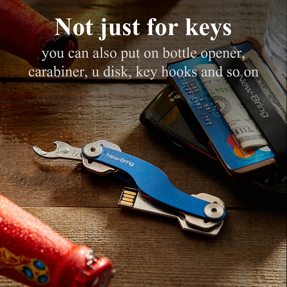 Smart Key Holder Organizer Key Wallet