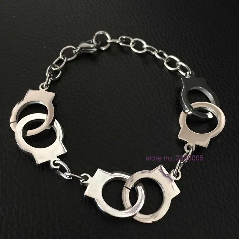 Acier Inoxydable Bracelet Bracelet Hommes Femmes Chain Link Bracelet Charm Bijoux