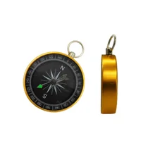 Мини военный кемпинг марширующий Lensatic Лупа с компасом золото дикого выживания навигационный Компас/500 шт