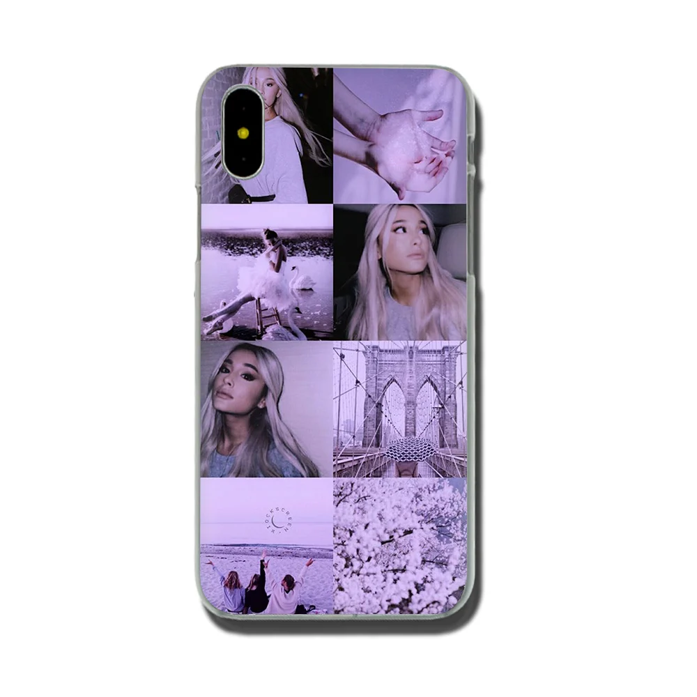 Жесткий чехол для телефона Ariana Grande для iphone 5 5s 6 6s 7 8 plus X XR XS MAX 11 pro Max - Цвет: H9