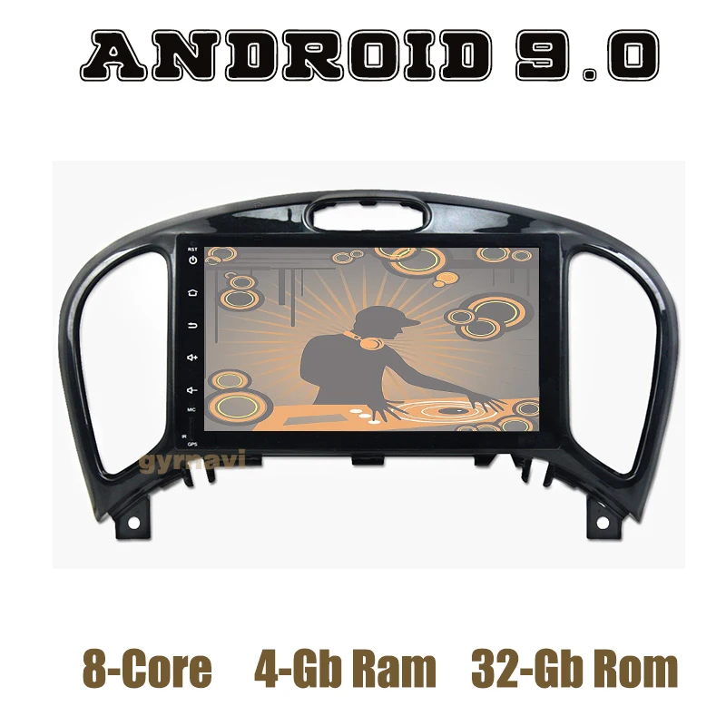 

Android 9.0 Car GPS radio Player for Nissan Juke 2004-2016 with dsp PX5 octa core 4+64GB Auto Stereo Headunit