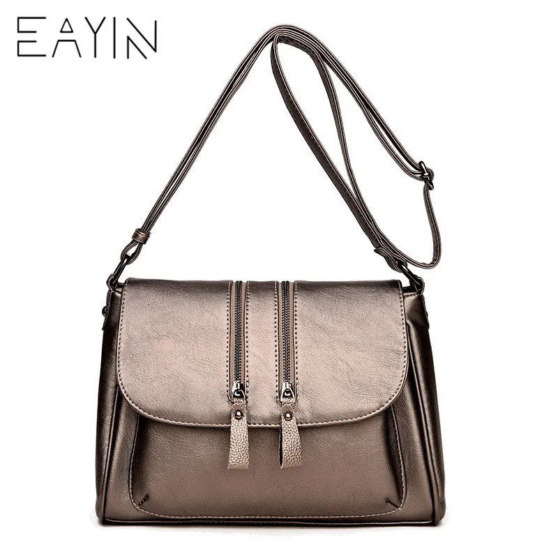 Eayin из натуральной кожи Для женщин сумка известный бренд Для женщин Курьерские сумки дизайнер Для женщин Сумки высокое качество женские