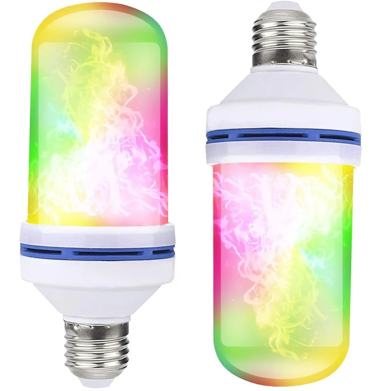 Светодиодный светильник 85 265 в E27 E26 E14 RGB 9 Вт|Светодиодные лампы и трубки| |