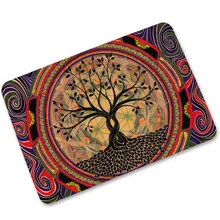 Коврик 3D коврик креативный ковровик с рисунком дерева для гостиной прямоугольник йога коврики для ванной резиновый коврик нескользящий alfombras Dormitorio 40x60 см