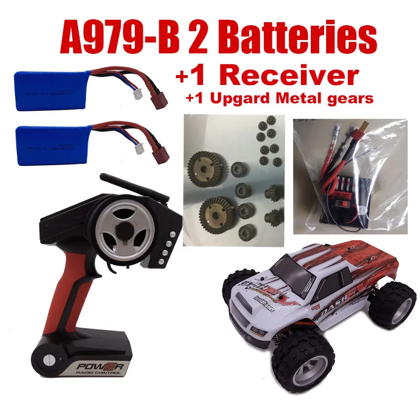 2 4G Дрифт ру автомобиль 4WD A959 A A979 высокоскоростной внедорожный дистанционного