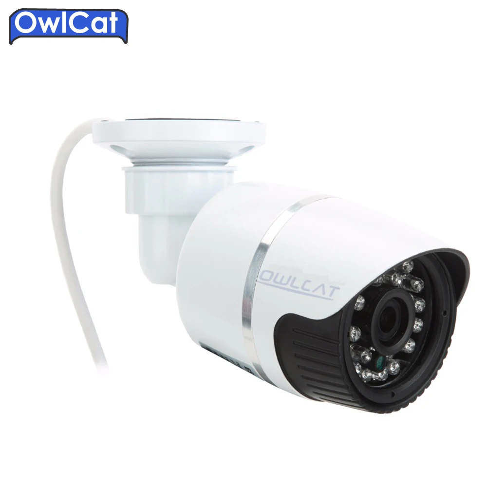 

OwlCar Full HD 720P 960P 1080P 3.6mm lens IR Waterproof Outdoor Bullet CCTV IP Camera IR LED Day Night ONVIF CCTV Camera IP