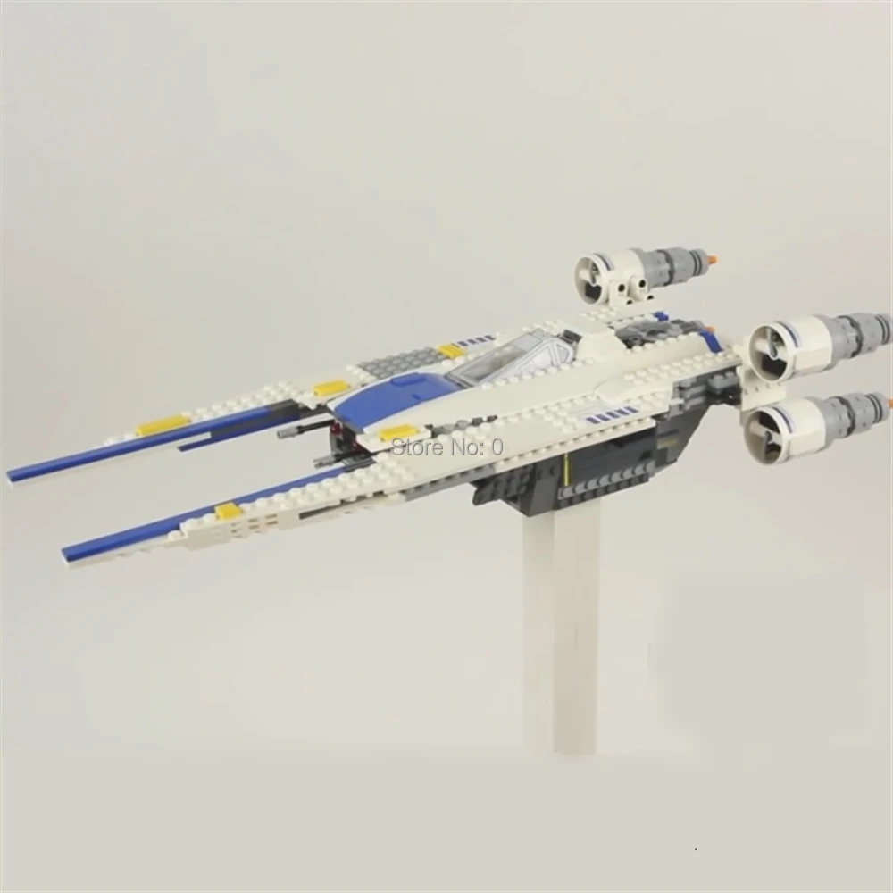 679 шт. Звездные войны rebel u-wing fighter 4 фигурки строительные блоки 75155 Кирпичи Игрушка
