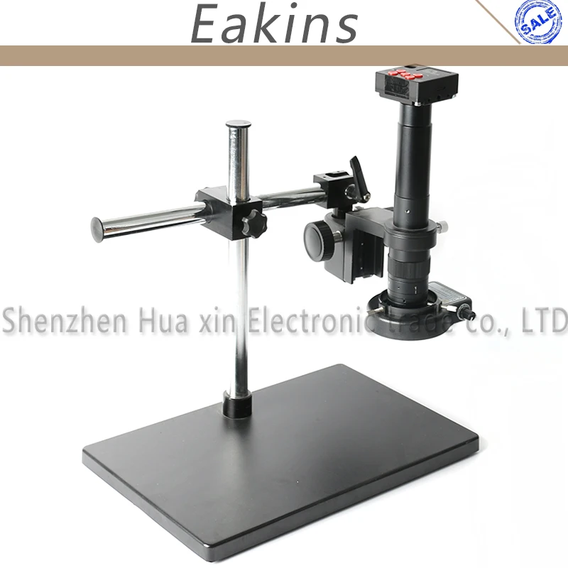 

16MP 1080P Freely Adjustable Stand HDMI Video Industry Microscope Camera Video Recorder 180X 300X C-Mount Lens For PCB Soldering