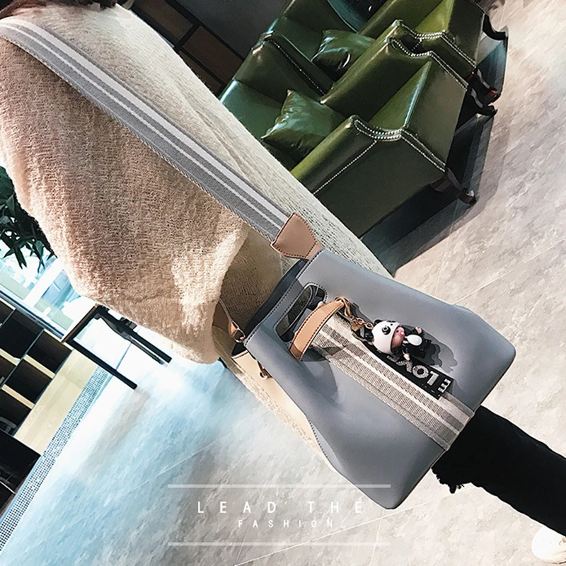 Women Bucket Handbag Female Cartoon Messenger Shoulder Bag Ladies Fashion Crossbody Bags Multiple Matching Styles Tote SS7208 (6)