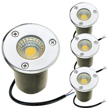 

Landscape Lights 3W LED Outdoor Pathway Lights 12V 24V Low Voltage Water-Resistant Spotlights for Indoor Outdoor Step ST123