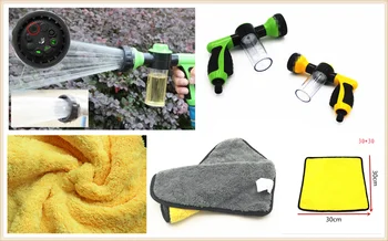 

Car motorcycle cleaning and maintenance tools rag foam high pressure spray for KIA SOLARIS Verna IX25 IX35 IX45 Sonata 8