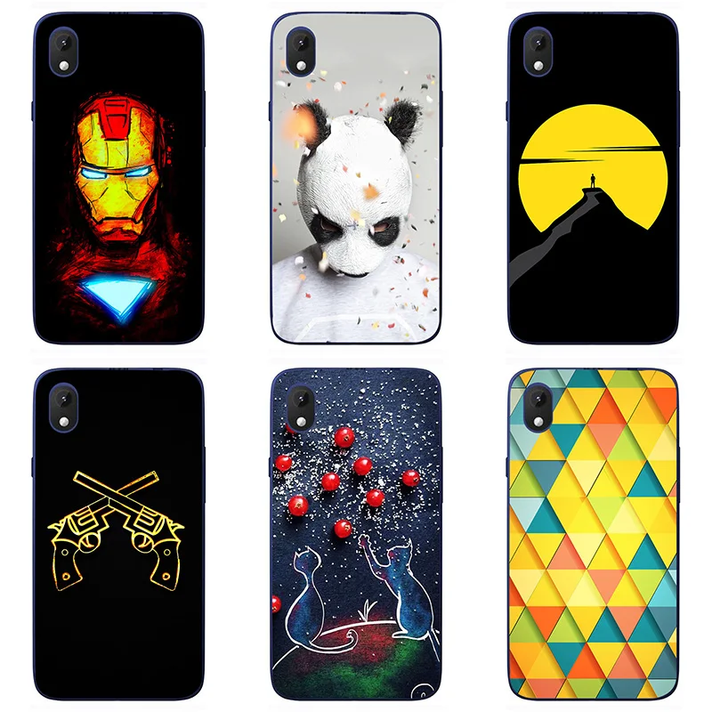 For Wiko Sunny Max Case Soft Silicone Back Cover Cases Painting Abstract TPU Coque Patterned Shell Skin |
