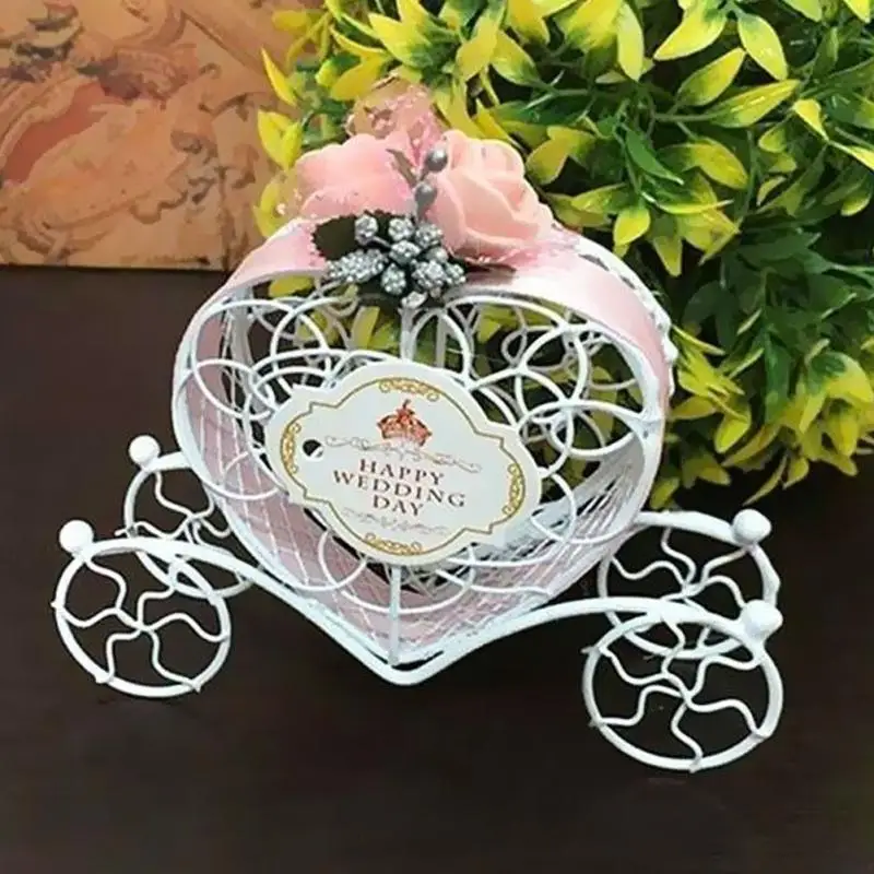 Милая коробка конфет милая карета Золушки конфеты металлические коробки для