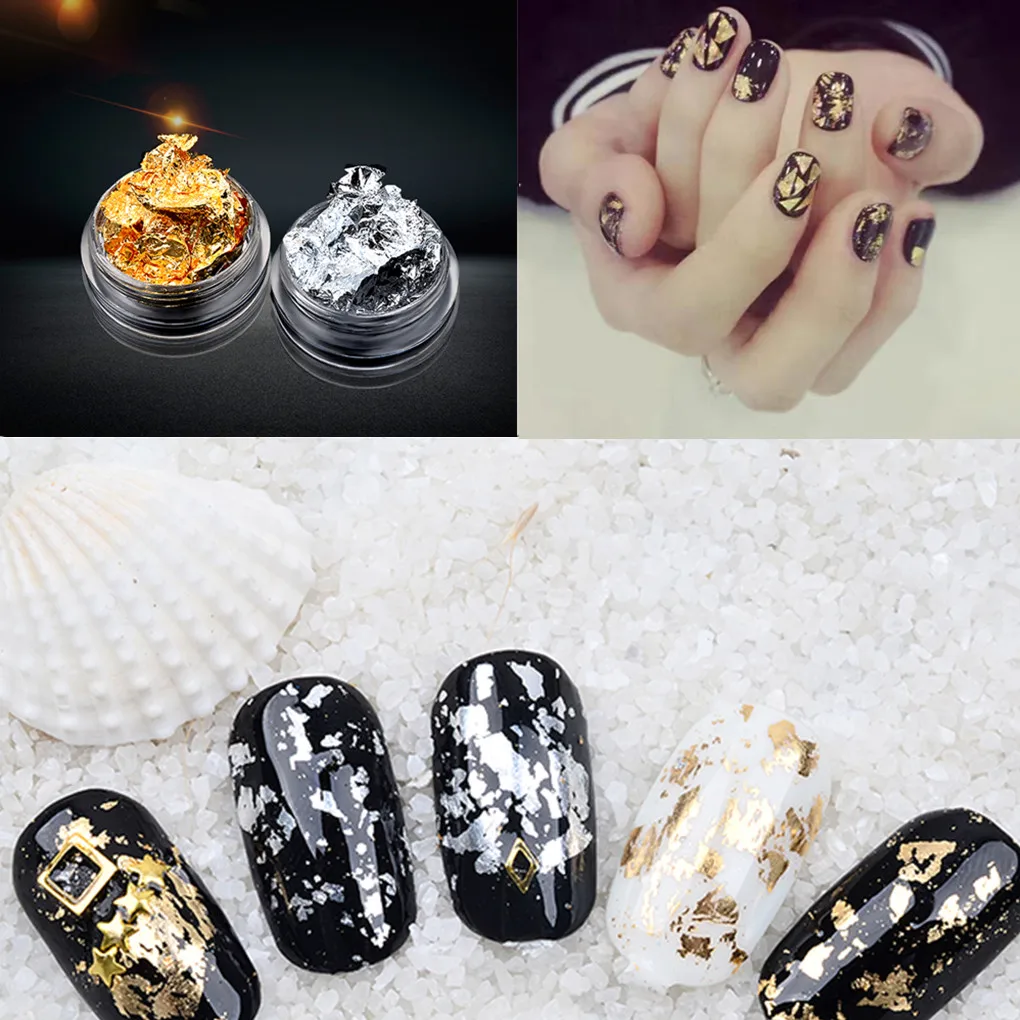 

Brand New Foil Paper Glitter Sticker UV Nail Art Gel Polish Design Nail Products Tools for Decoration