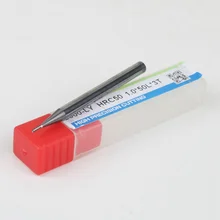 5 Pcs HRC50 d1 * 3 * D4 * 50L 3 Spuare Flautas Fresas de topo Para O Processamento De Liga De Alumínio Quadrado end Mills