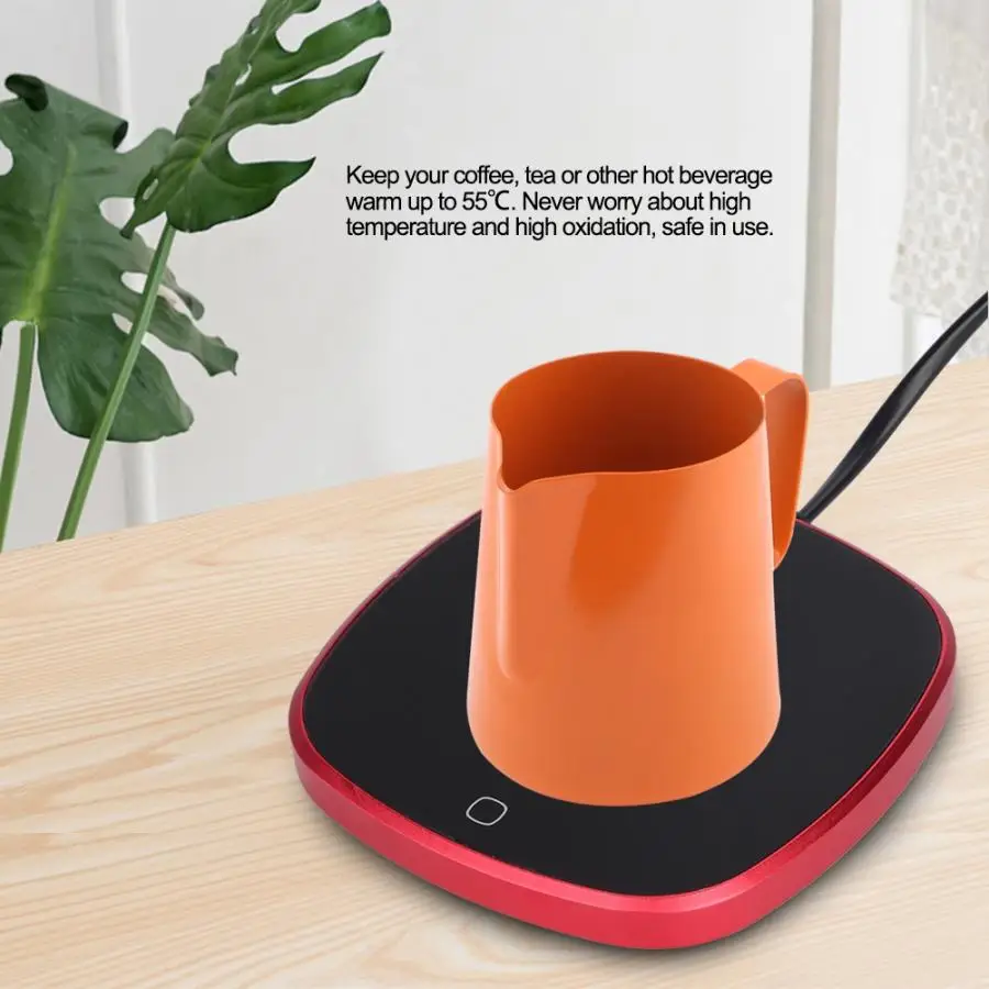 Бытовой USB подогреватель чашки Minin грелка коврик нагреватель для чая кофе молоко домашний офис кофе грелка