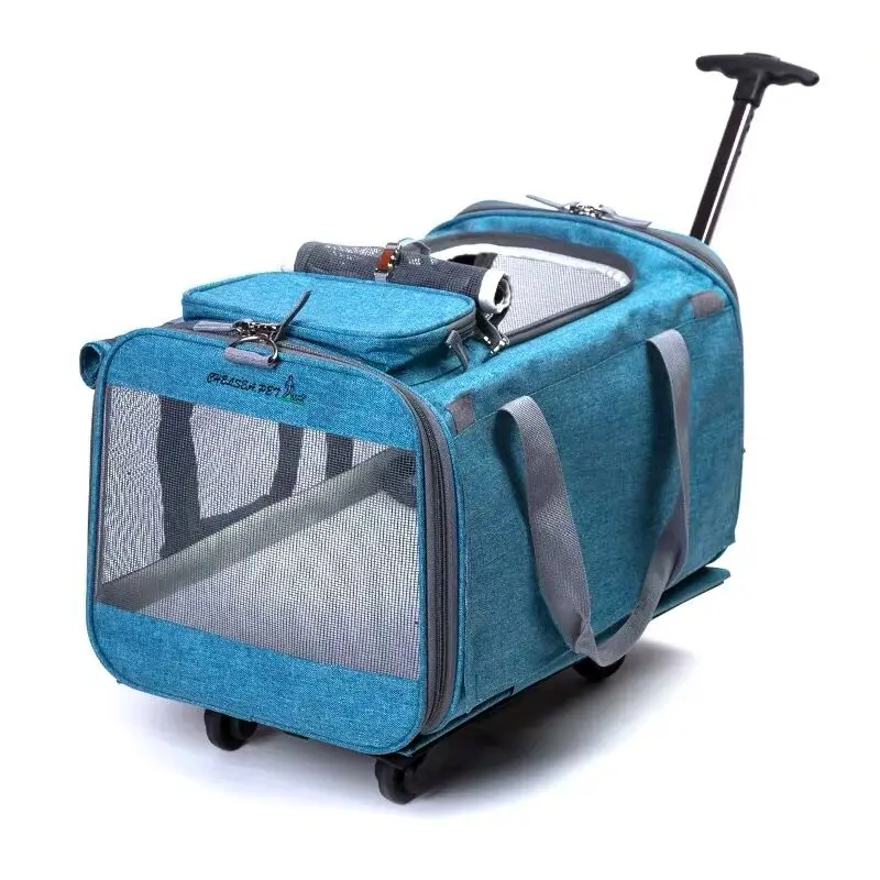 dog Suitcase on Wheels 20 inch Carry 