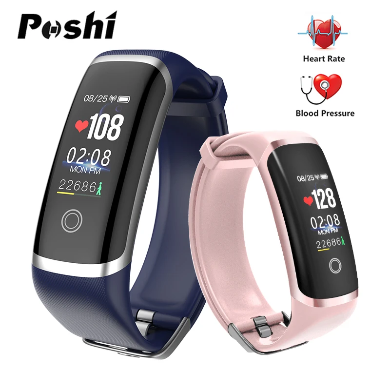 Smart Watch Men Women Sports Band Touch Screen Smartband Blood Pressure Waterproof Swimming Sport Bracelet Watch For Android IOS (1)