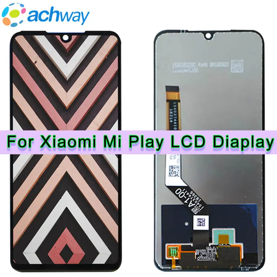 

Original Screen Xiaomi Mi Play LCD Display Digitizer Assembly Touch Screen Replacement 5.84" Xiaomi Mi Play LCD Mi Play LCD
