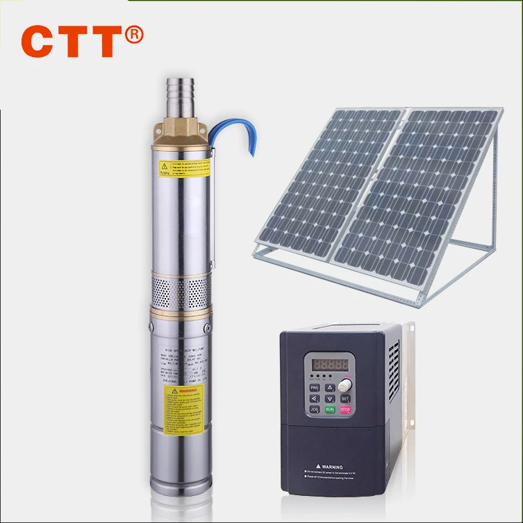 

3FLA2-110-1.5 DC300/AC220V submersible solar water pump for wells