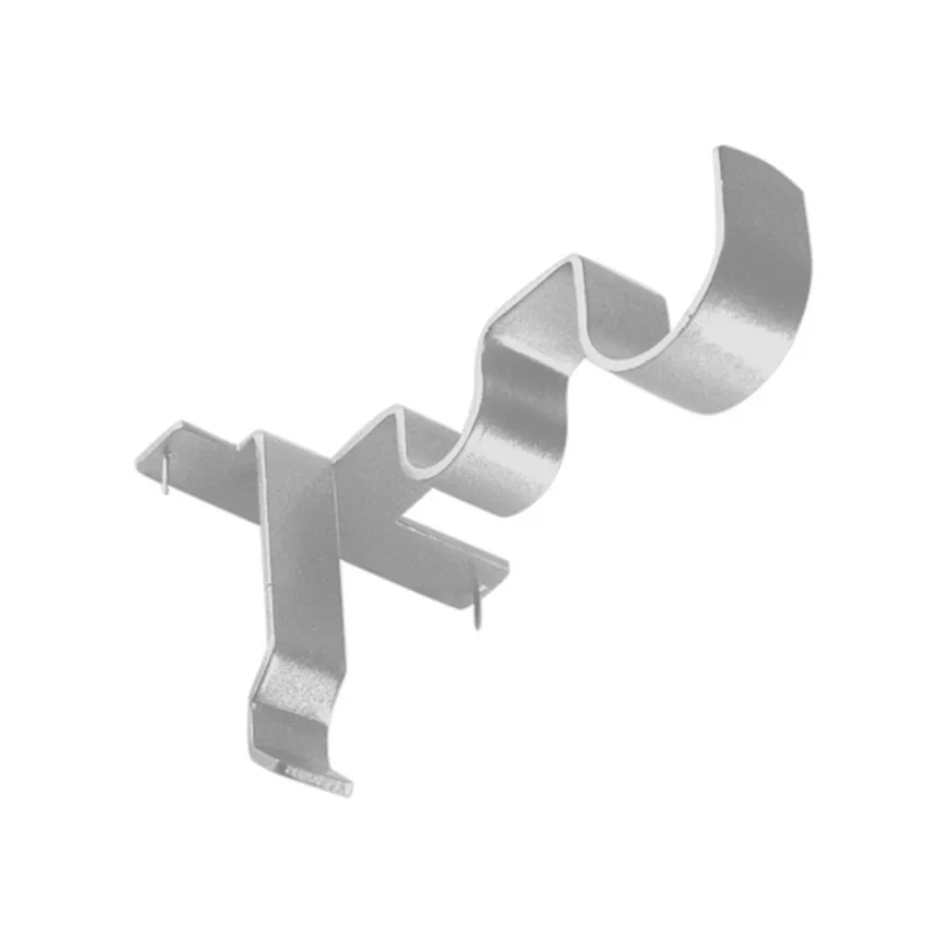 

2pcsCurtain Rod Bracket+1pc Double Center Support Curtain Rod Bracket Into Window Frame Curtain Rod Bracket Suport Curtain 1220#