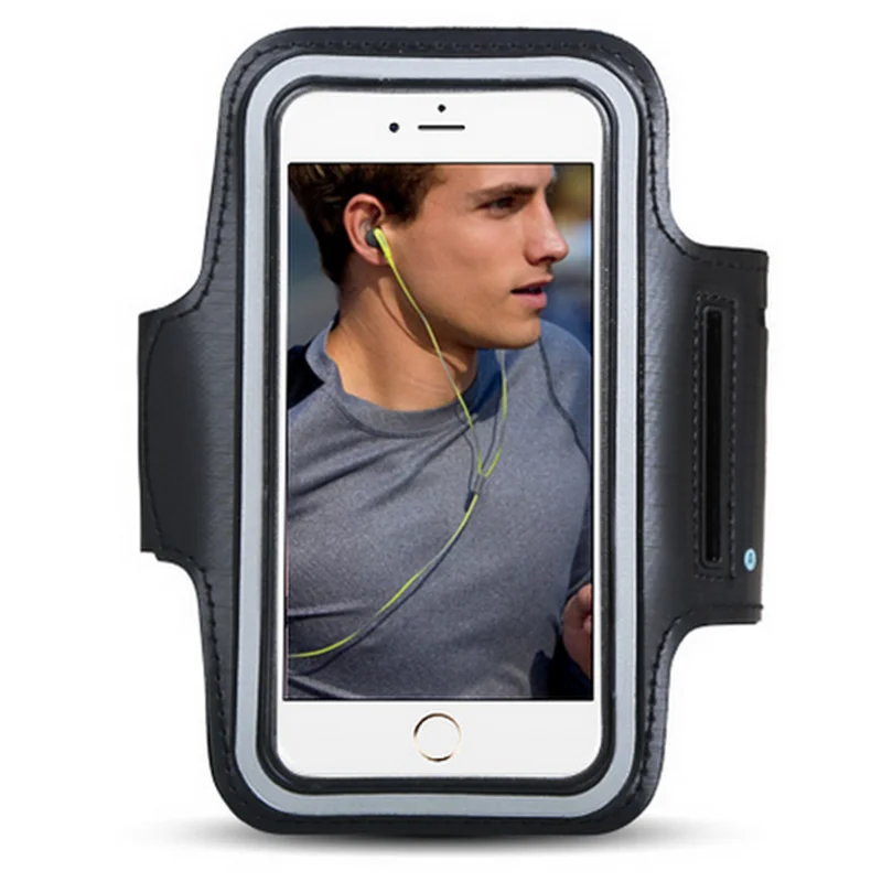 Goedkoop IDOOLS Running Jogging Sport Waterdicht Armbanden Case Ontworpen Voor Apple iPhone SE Armband Mobiele Telefoon Tassen voor iphone se 5se