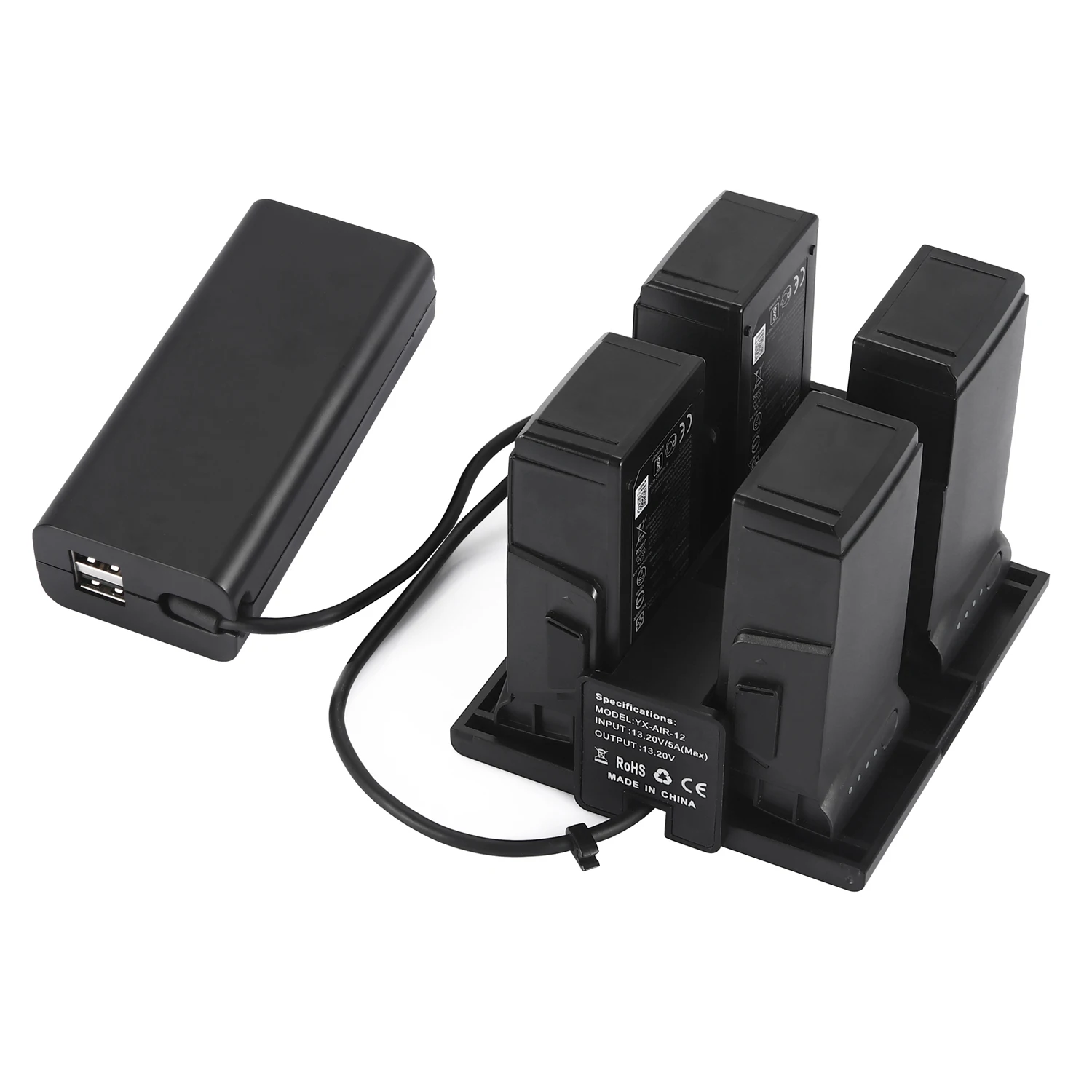 Умный аккумулятор для зарядки стюарда экономка складной цифровой дисплей дворецкий параллельный удлинитель адаптер для DJI Mavic Air charger
