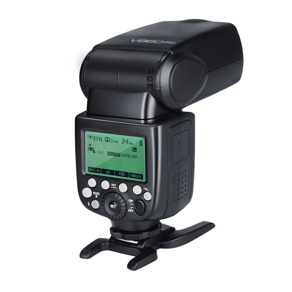 Godox Ving V860II V860II-C/N/S/F/O 2,4g GN60 E-TTL HSS литиевая батарея Speedlite камера вспышка для Canon Nikon sony Fuji Olympus