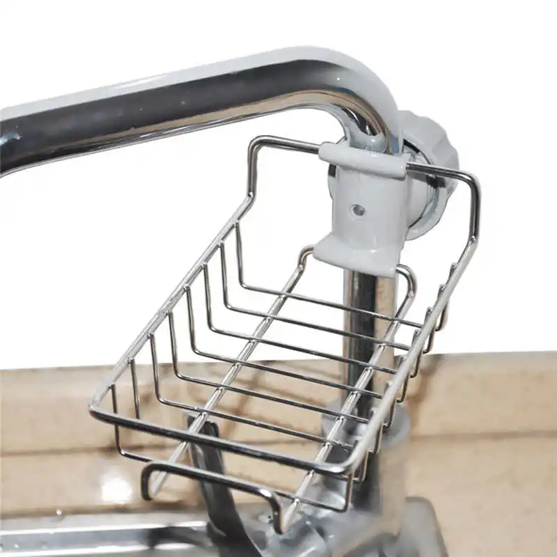 

Novel Pollution-freeWall Sponge Storage Rack in Kitchen Organizer Holder Brush Broom Promotion Hanger Storage Rack Kitchen Tool