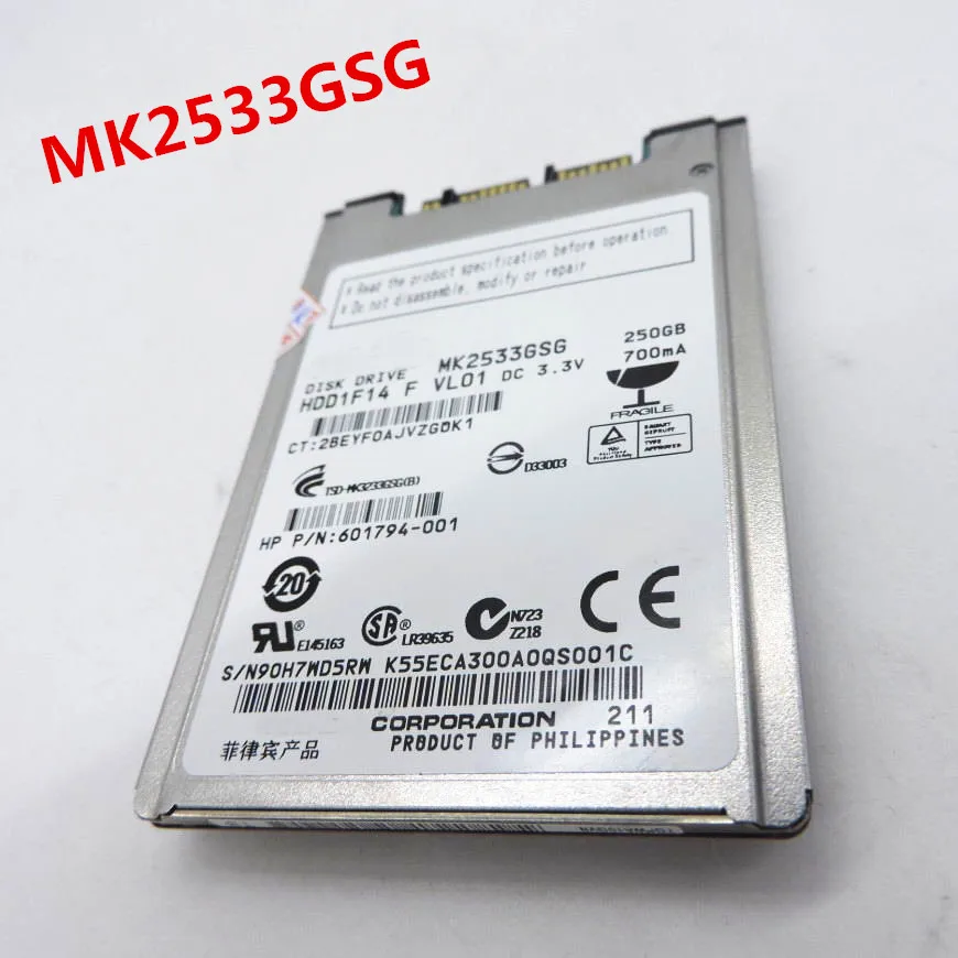  Nuevo 250GB HDD 18 