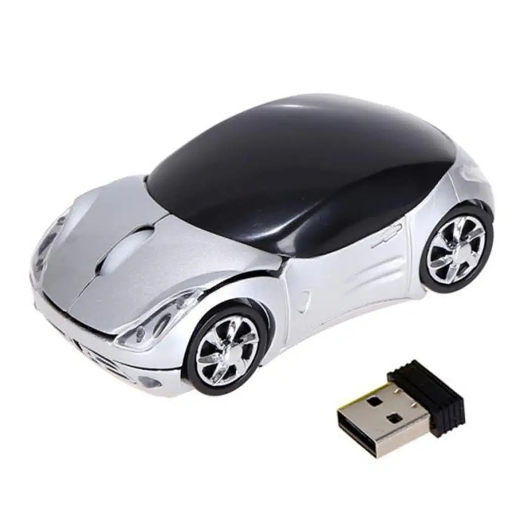 Автомобильный ноутбук в форме 1000 dpi USB 2,4G беспроводной оптический режим Plug and play, не нужен драйвер. 3,0 V Мышь 13mA