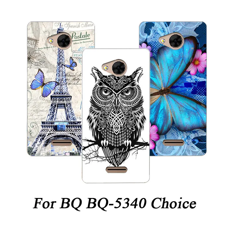 

Fashion Soft TPU Silicone Back Cover For BQ-5340 Choice Phone Protective Case For BQ 5340 Choice phone over Fundas Capa