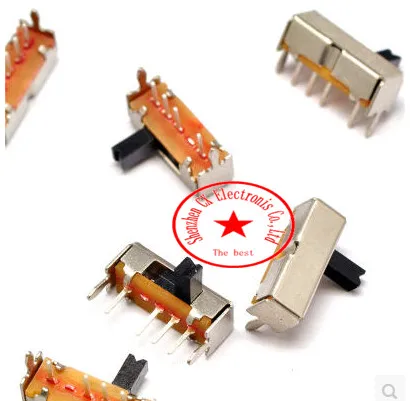 D_D 200 шт. 500 SK13D07 1P3T DIP 6-контактный переключатель SPTT длина ручки 4 мм слайдовые