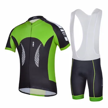 

Amur Leopard Bicycle Short Sleeve Jersey Bib Shorts Men's Cycling Clothing Set Summer Style