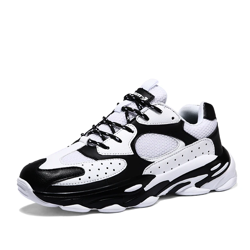 

2019 Autumn Vintage Sneakers Men Breathable Mesh Casual Shoes Men Comfortable Fashion Sneakers size 39-45