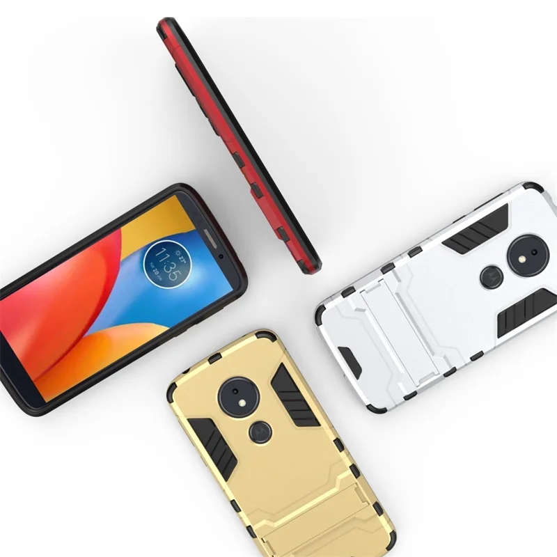 Чехол SsHhUu для Moto G5 G5s G6 Plus защитный противоударный Гибридный Жесткий подставка X4