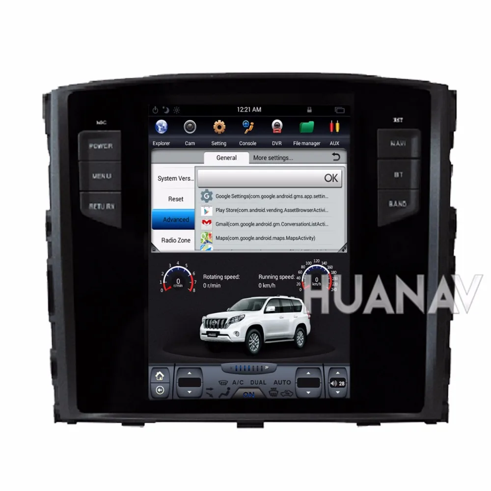 

10.4" Tesla style Android6.0 Car DVD player GPS navigation for MITSUBISHI PAJERO V97 V93 Shogun Montero 2006+