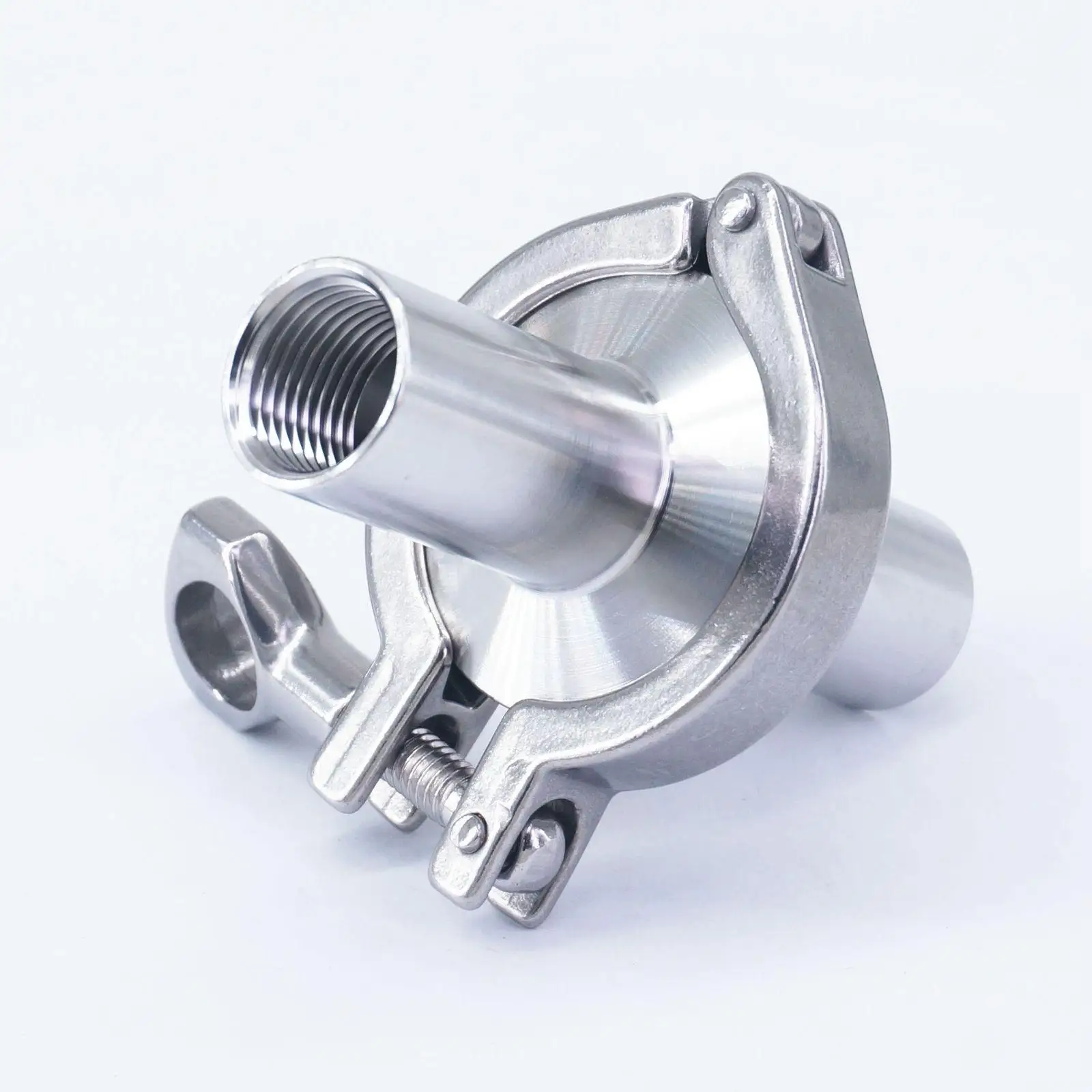 Набор 1/" NPT Female x 1,5" Tri Clamp SUS 304 из нержавеющей стали санитарный фитинг Union набор для домашнего пивоварения