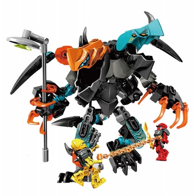 

Hero Factory New Arrive SPLITTER BEAST VS.FRRNO EVO Building Block Set Toys For Child Compatible Hero Factory