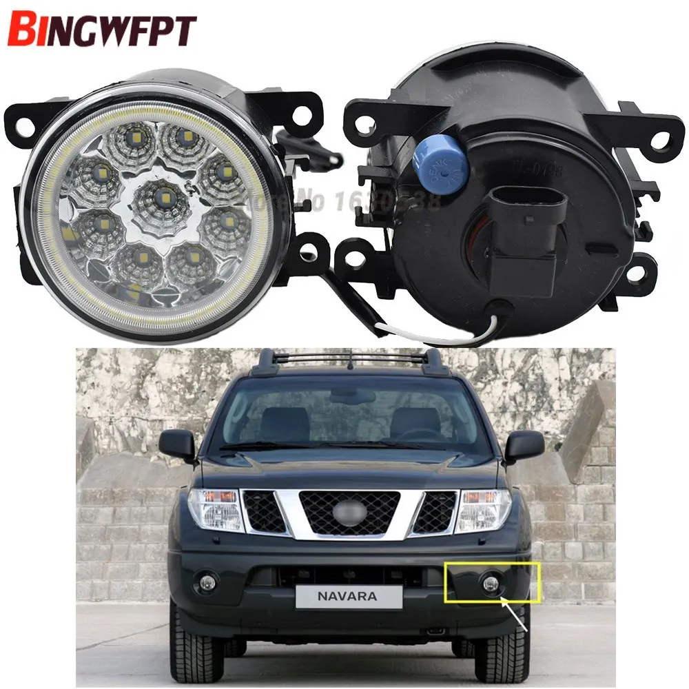 

2pcs/lot LED Fog Light with eye For NISSAN Navara D40 Note E11 Pathfinder R51
