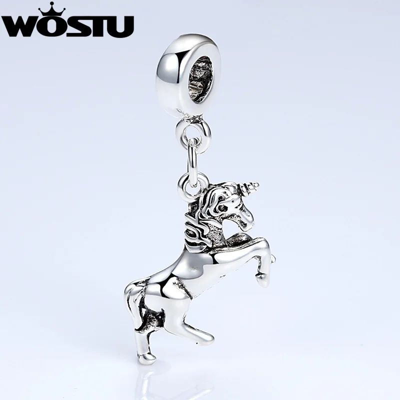 

High Quality Free Spirit Horse Animal Silver Charm Beads Fit Original WST Bracelet Bangle For Women DIY Jewelry Gift SDP5297