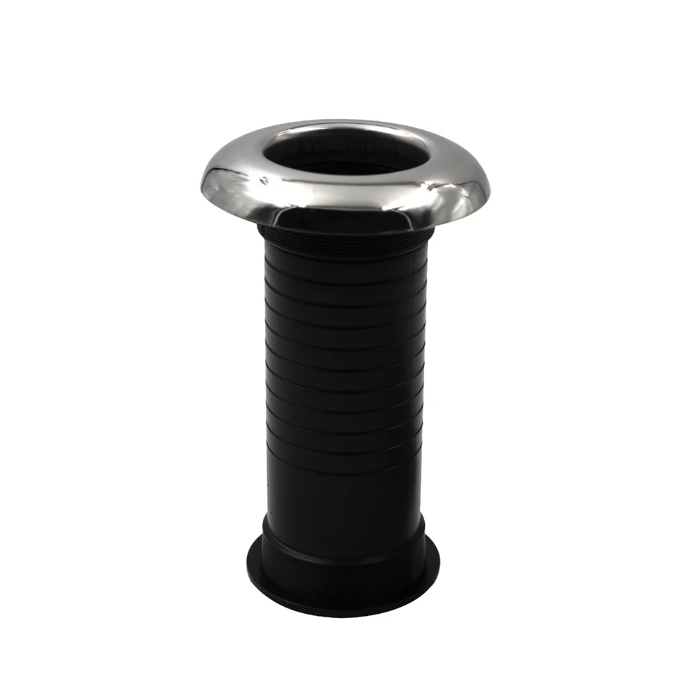 

Plastic and stainless steel Yacht Hull water drain with check valve for RV Yatch Marine Fishing Boat